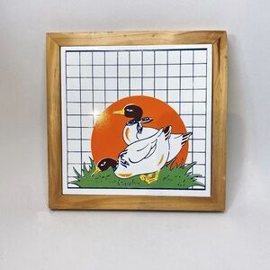 Vintage Duck Tile Trivet